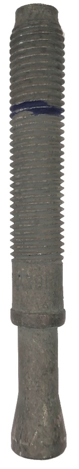 Sherardized wedge bolt