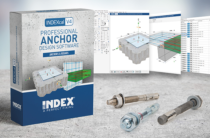 Header - INDEXcal V4 SOFTWARE DE CÁLCULO DE ANCORAGENS