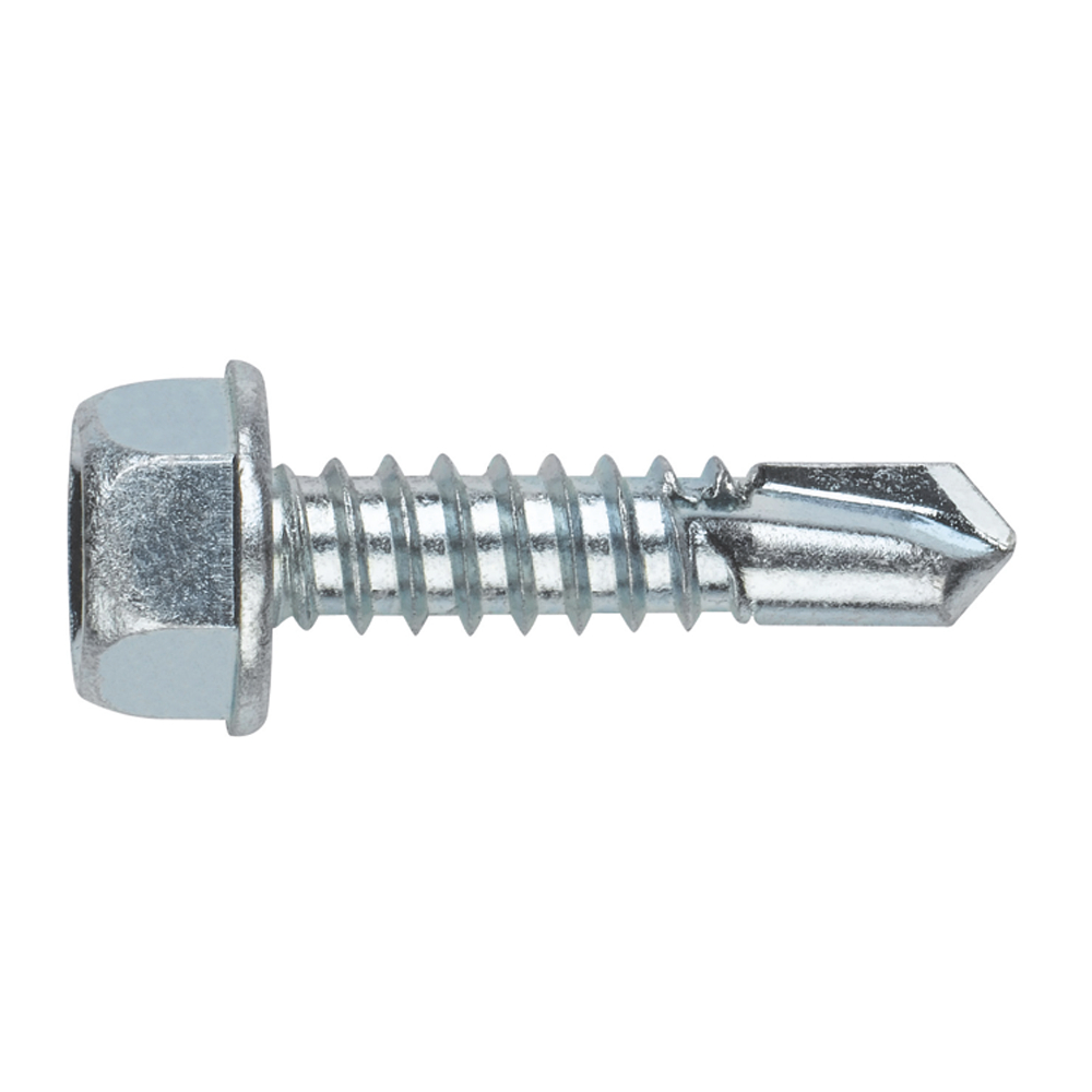 DIN-7504-K - Self-drilling screw with hexagonal head. 