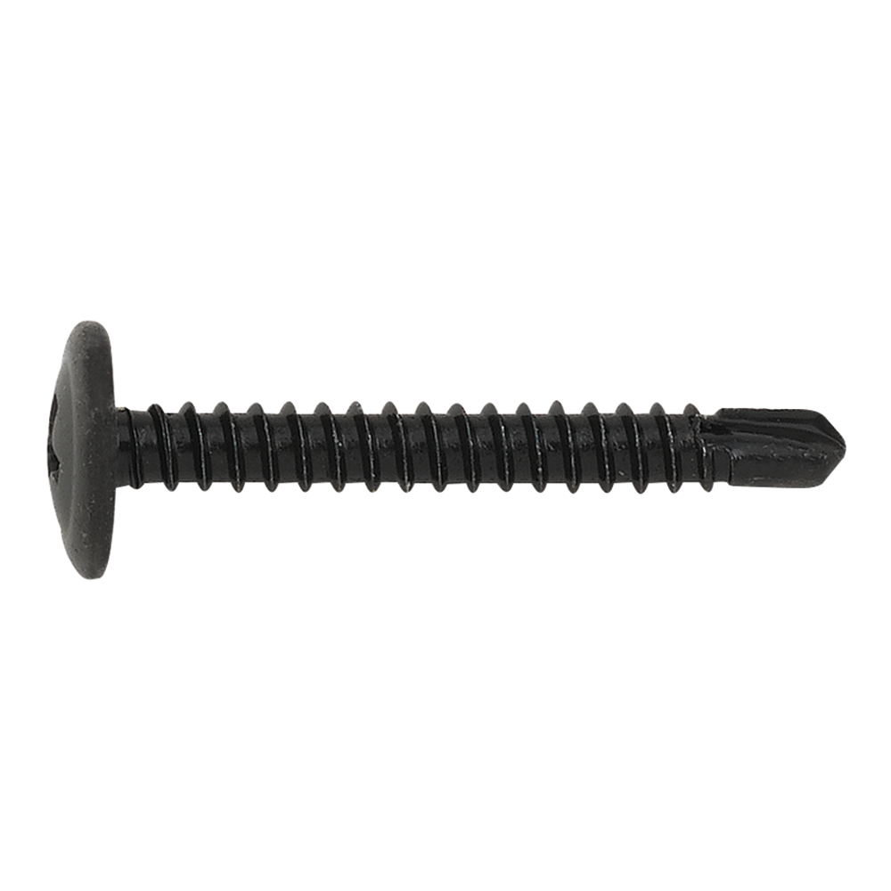 TAEN - Extra low panhead self-drilling screw, Ph recess and stamped washer. 