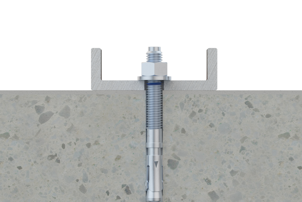 MTP - Through bolt anchor for heavy loads in cracked & uncracked concrete. 