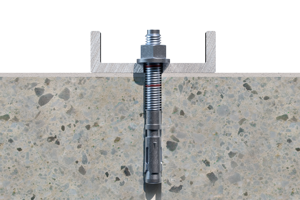 MTH - Through bolt anchor for heavy loads in uncracked concrete. 
