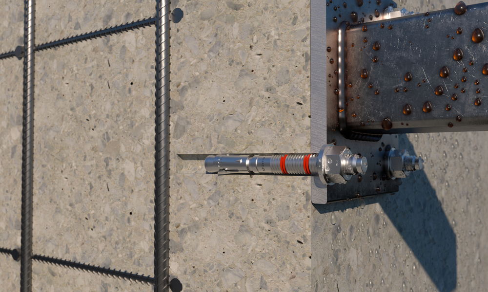 MTH-A4 - Through bolt anchor for heavy loads in uncracked concrete. 