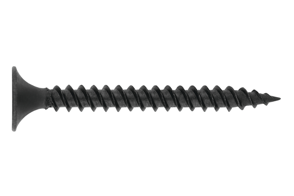PL-EP - Drywall screw for plasterboard. Black-phosphated. Bugle head, twinfast thread, S-point. PH recess. 