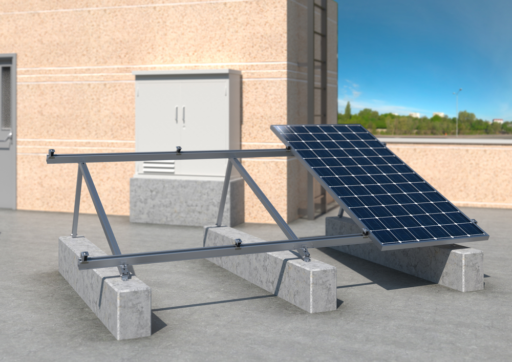TPA-R - Triangular structures for the  solar panels installation. 