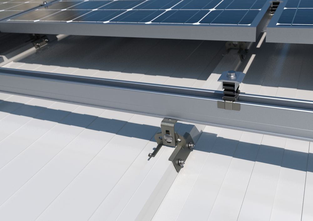 STR - Adjustable accessories for solar panels installation. 