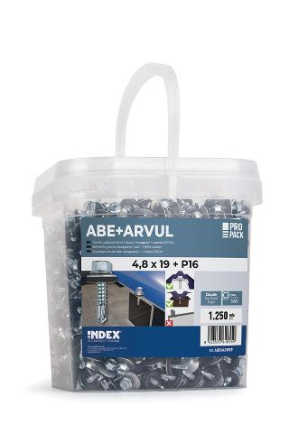 INDEX. A Perfect Fixing - DIN-7504-K CP + ARVUL Bote de plástico