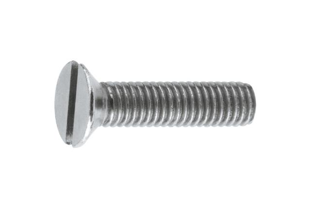 INDEX. A Perfect Fixing - DIN-963 Screw with countersunk head, slotted recess, 4.8