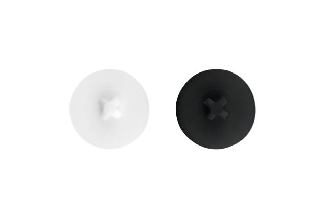 INDEX. A Perfect Fixing - PVC-70 TP Black and white nylon cap for PVC-70 screws
