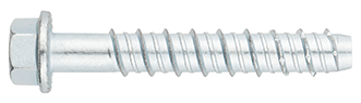 Anclaje TFE. Cabeza hexagonal. Recubrimiento cincado