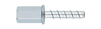 Ancoraggio TFM. Testa filettata femmina. Rivestimento zincato