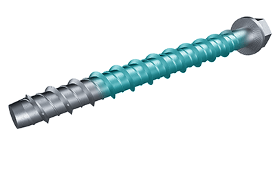 TH/TF-Betonschraube Körper aus hochfestem