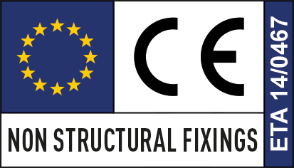 Non structural fixings ETA 14/0467 pictogram
