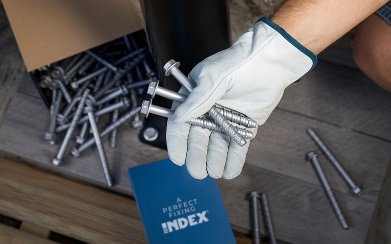 TH/ TF metal anchors, the new INDEX rang manufactured in-house
